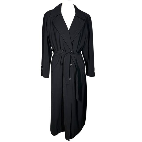 Saks Fifth Avenue Vintage Trench Coat Size 6 - Picture 4 of 12